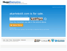Tablet Screenshot of akartekstil.com